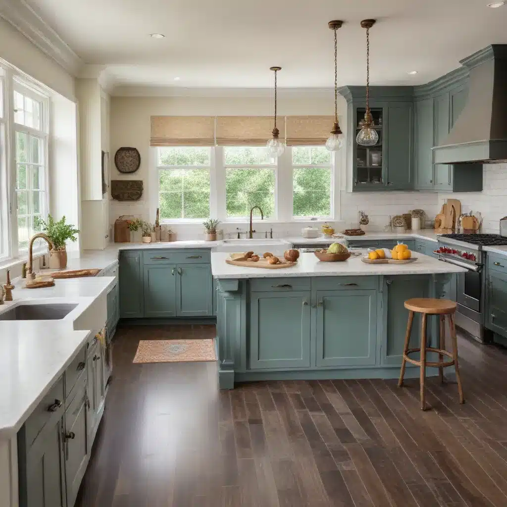 Crafting a Cohesive Kitchen with Coordinated Colors and Complementary Finishes