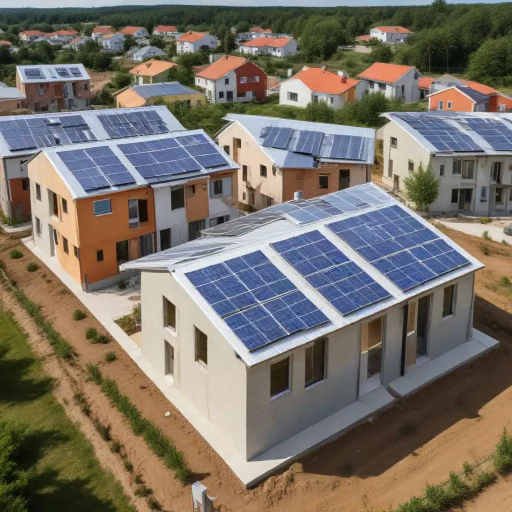 Developing Affordable, Eco-Friendly Housing with Integrated Renewable Energy Systems