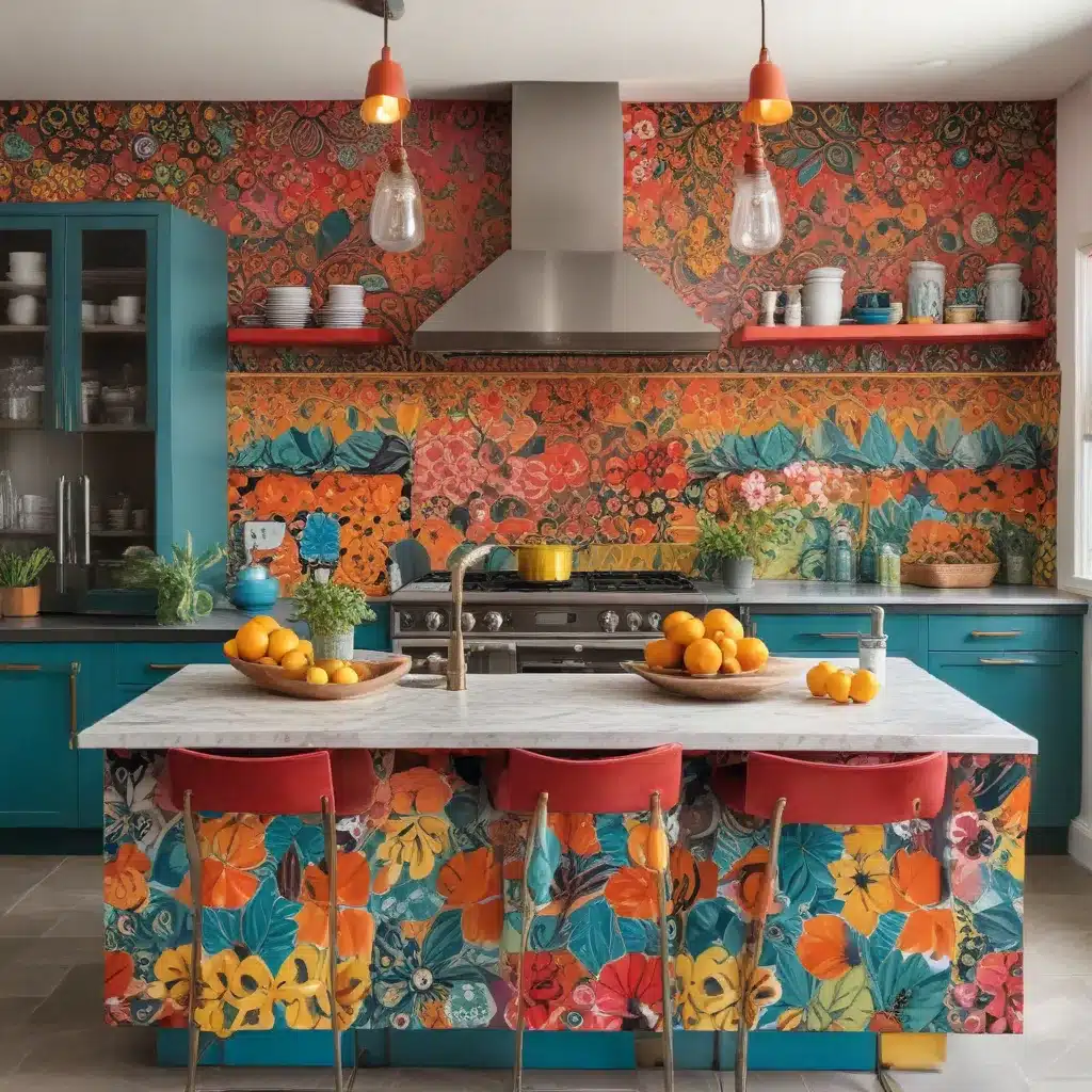 Embracing Bold Colors and Patterns in Kitchen Design