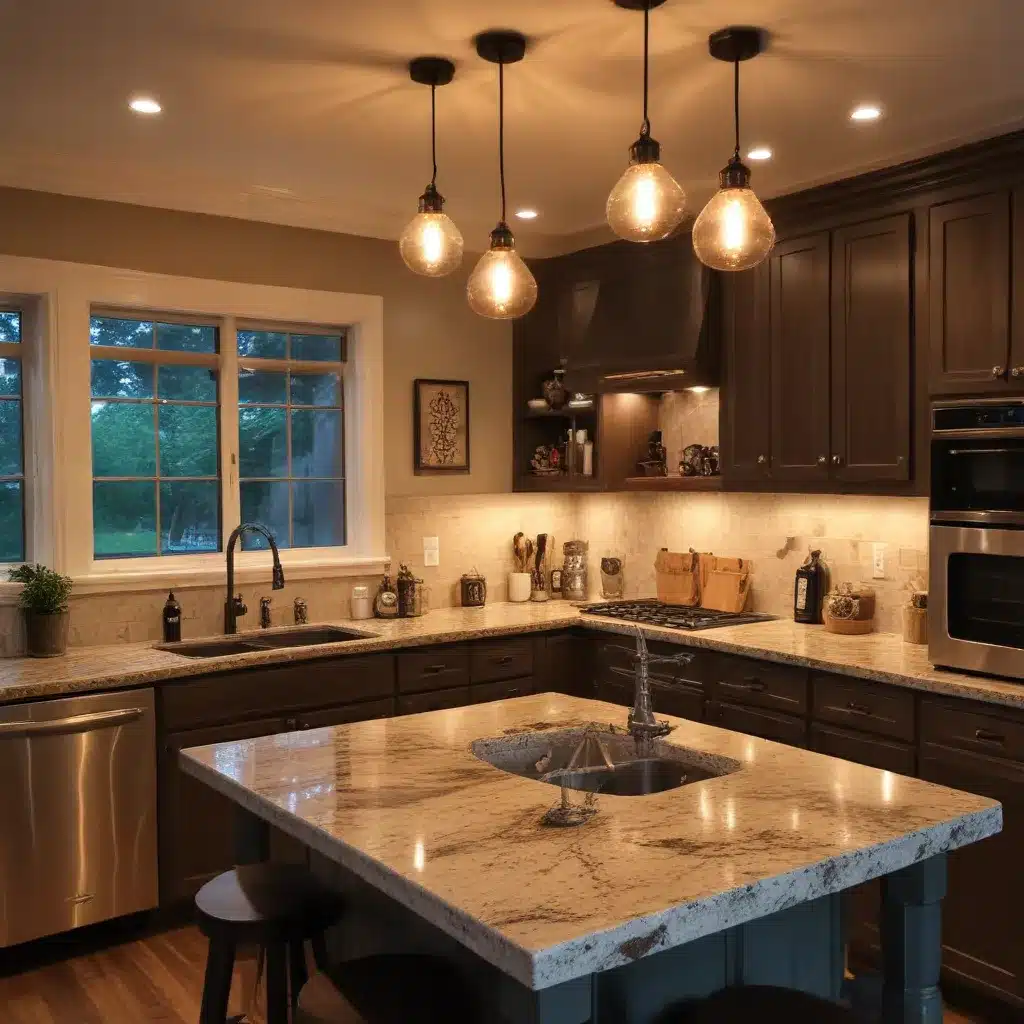 Enhancing Kitchen Ambiance: Mood Lighting and Atmospheric Elements