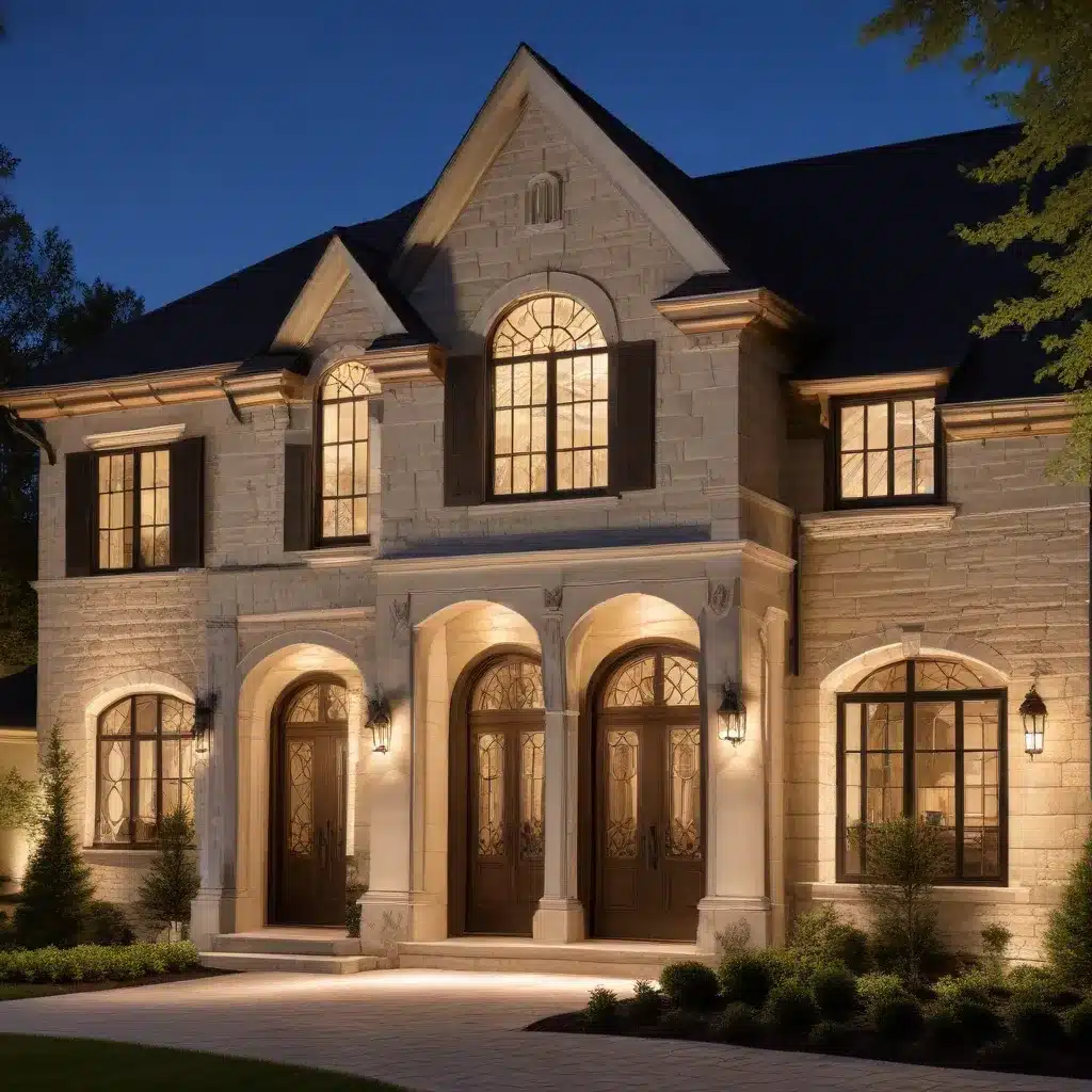 Exterior Artistry: Highlighting Architectural Details Through Strategic Lighting