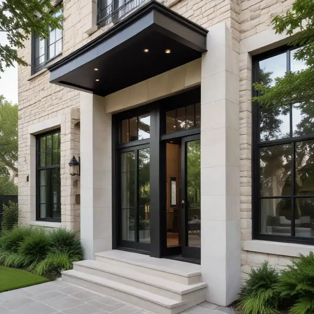 Exterior Elegance: Blending Modern and Historic Design Elements