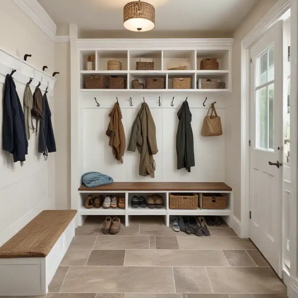 Multifunctional Mudrooms: Optimizing Entryway Organization