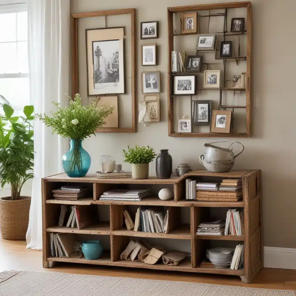 The Art of Upcycling: Repurposing and Recycling for Unique Home Decor